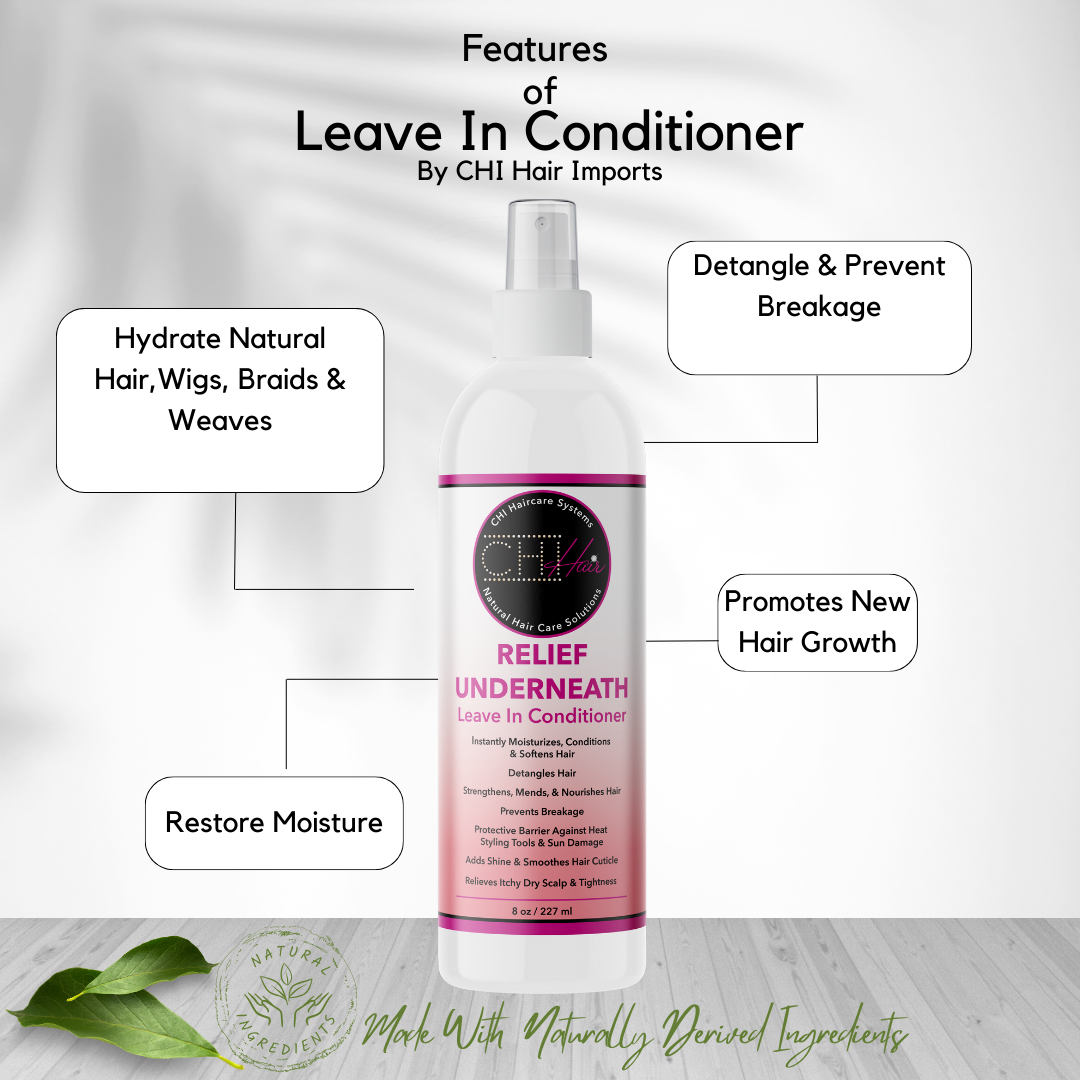 Relief Underneath Leave-In Hair Conditioner 8.0 fl oz.