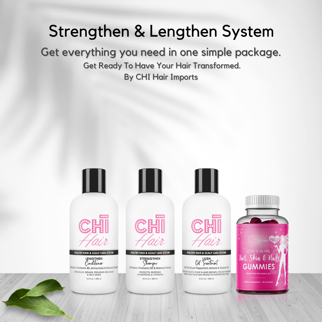 Strengthen & Lengthen Hair Growth System
