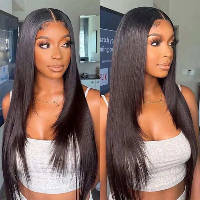 🔥Peruvian Straight Lace Front Wig