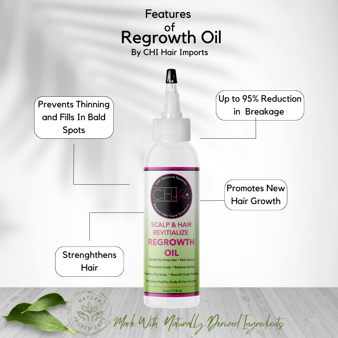 Hair ReGrowth Oil 4.oz 100% Natural