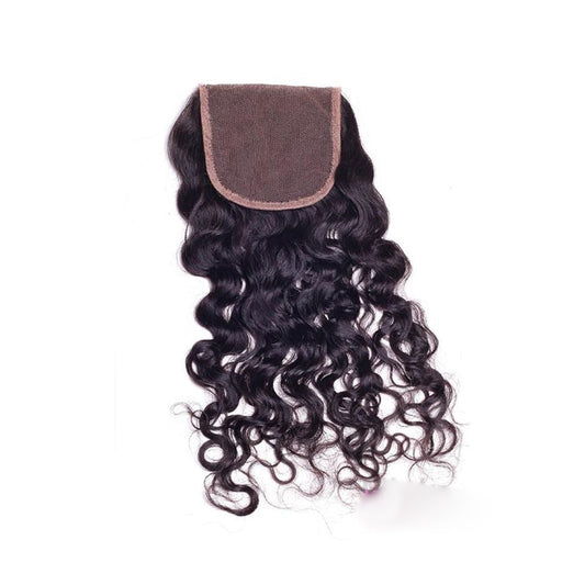 Brazilian Wavy Curly Lace Closure 4x4
